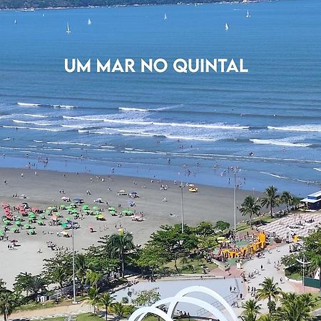 Apartamento Pe Na Areia Melhor Vista Mar De Santos מראה חיצוני תמונה