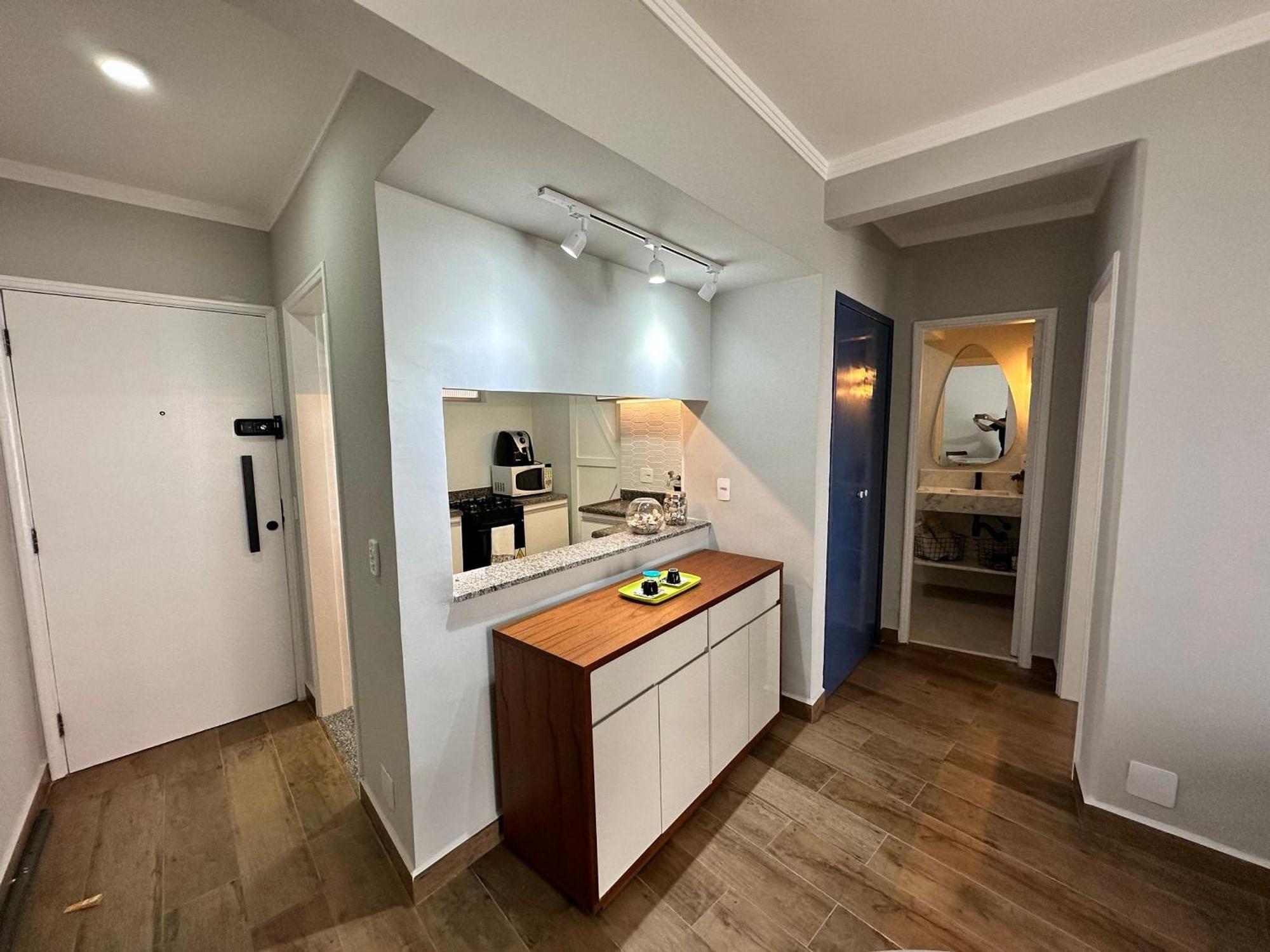 Apartamento Pe Na Areia Melhor Vista Mar De Santos מראה חיצוני תמונה